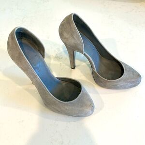 Jenni Kayne Pumps Size 37 Gray/Blue Suede